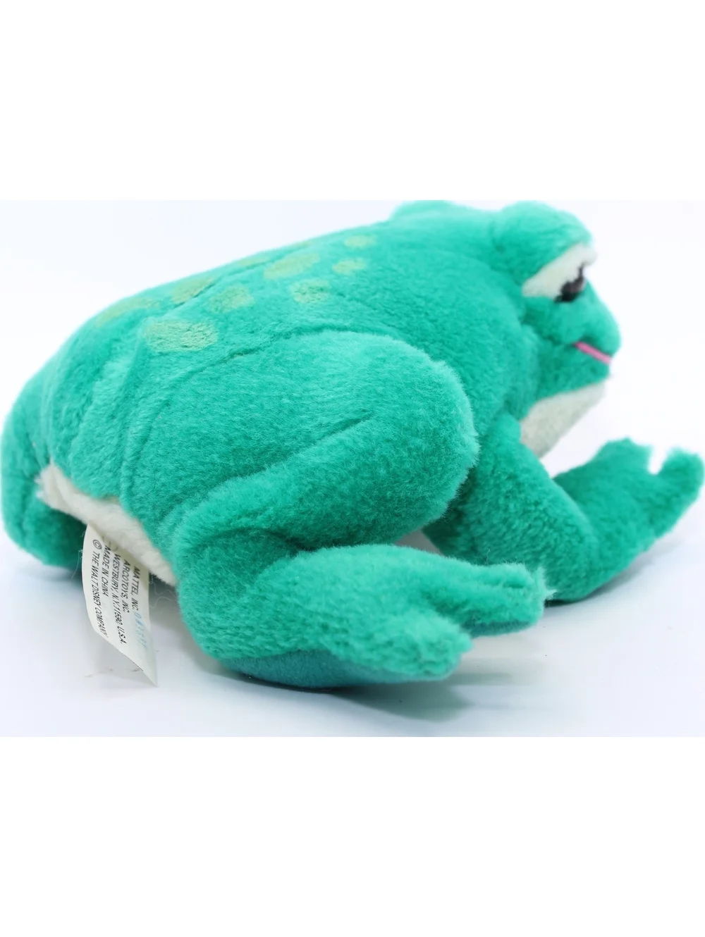 Vintage Mattel Walt Disney Pocahontas Forest Friends Frog Plush Stuffed ArcoToys